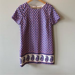 J Crew Factory Short Sleeve Dress - Size 4